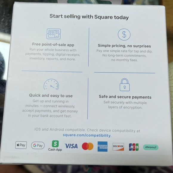 Portable credit card machine - Picture 2 of 2